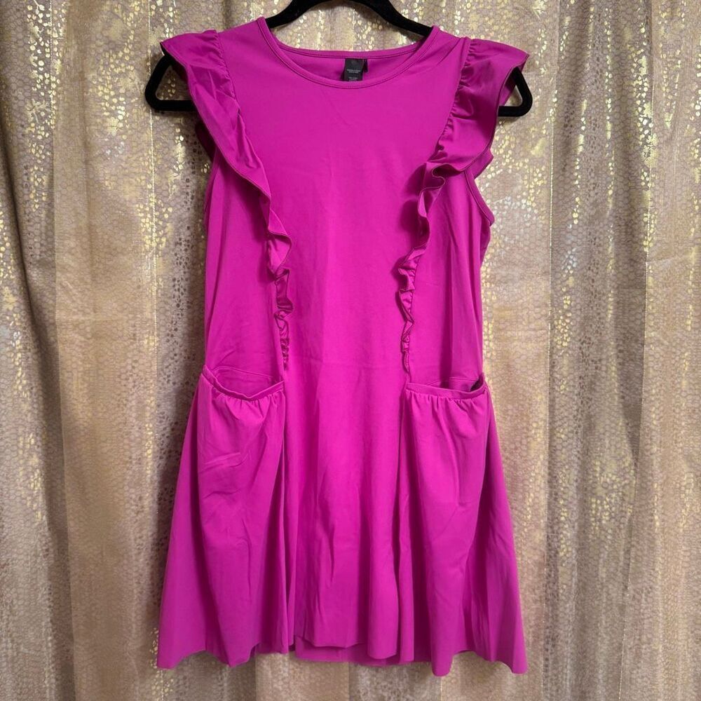 Greyson Magenta Pink Venus Golf Tennis Mini Dress Size 8 Medium